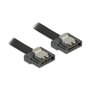DeLOCK Cable SATA III FLEXI 0,5 m Negro