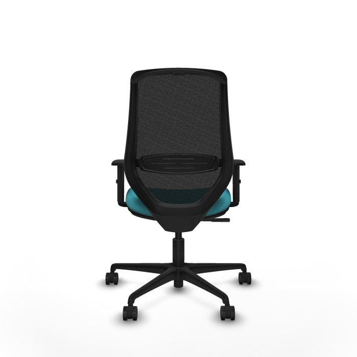 PIQUERAS Y CRESPO Silla de oficina Mardos con Mecanismo Sincro, Turquesa y Negro PIQUERAS Y CRESPO Silla de oficina Mardos con Mecanismo Sincro, Turquesa y Negro