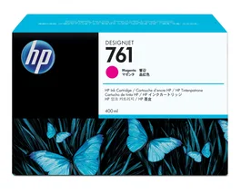HP Cartucho de tinta DesignJet 761 magenta de 400 ml