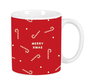 Safta Taza Grande Caramelos Merry Xmas 8x9,5x8cm