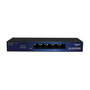 5P ALLNET ALL-SG8245PM Switch de red con 5 puertos Gigabit y PoE+