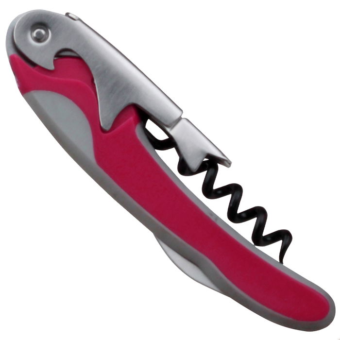 Saveur et Degustation Sacacorchos Doble Gatillo y Abridor de Botellas Profesional 11,7 cm Colores Surtidos