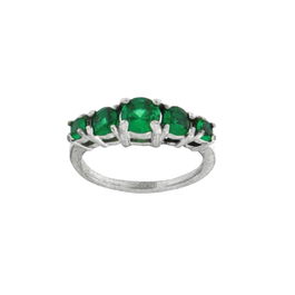 Anillo Mujer LIU JO LJ2432M12 Plateado Verde