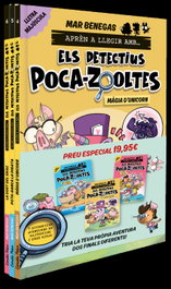 ESTRELLA POLAR PACK Aprèn a llegir amb Els detectius Poca-zooltes! 4, 5 i 6: En lletra MAJÚS