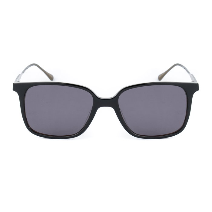 Belstaff BONINGTON-S025 Gafas de sol Negro sobre verde suave/titanio bronce con cristal gris