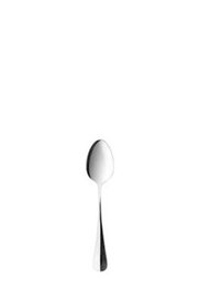 Summa Cuchara Moca - Cubertería de acero inoxidable 18/10 pulido espejo, largo 12 cm (120 mm), plata (Set de 12)