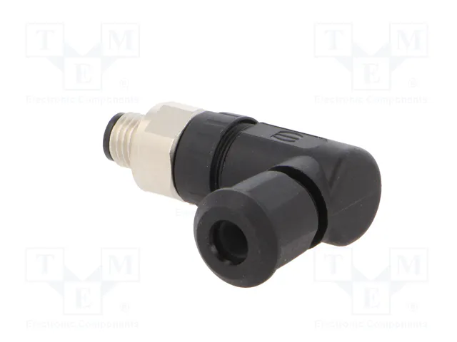 HARTING Conector M8 macho 4 pines angular 90°