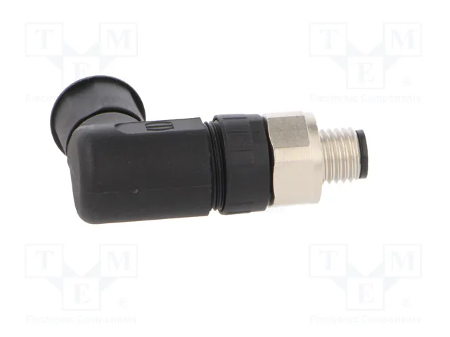 HARTING Conector M8 macho 4 pines angular 90°