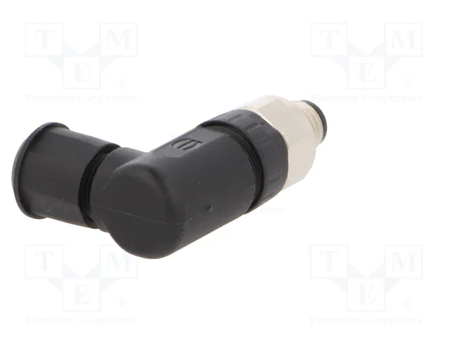 HARTING Conector M8 macho 4 pines angular 90°