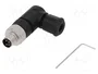 HARTING Conector M8 macho 4 pines angular 90°