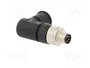 HARTING Conector M8 macho 4 pines angular 90°