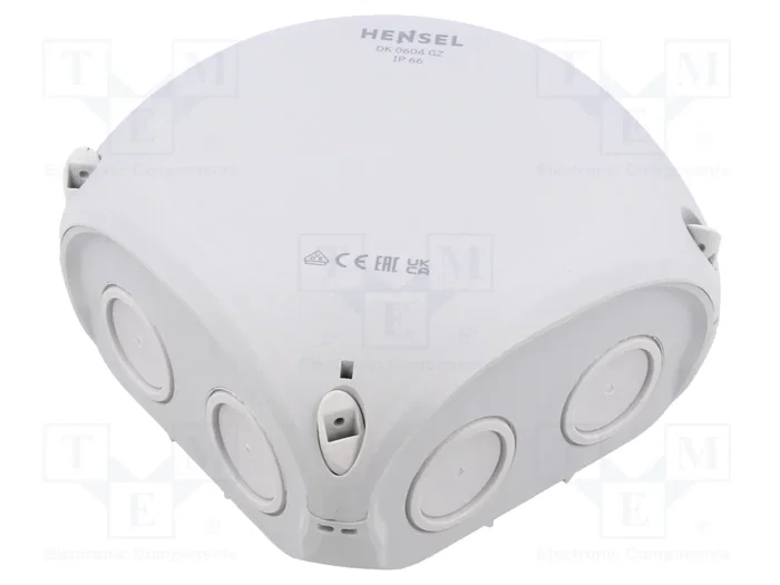 HENSEL DK-0604-GZ Caja de conexiones ENYCASE® gris HENSEL DK-0604-GZ Caja de conexiones ENYCASE® gris