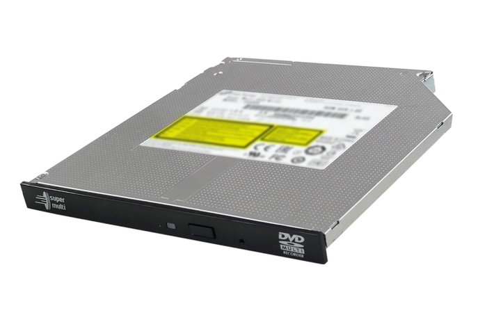 Hitachi-LG GUD1N Grabadora DVD Super Multi DL Slim Interna SATA Negro/Acero inoxidable