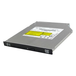 Hitachi-LG Data Storage GUD1N DVD-Writer Interno Slim SATA Negro - Lector/Grabador DVD Super Multi DL, 8x, Compatible con CD-R, DVD±R, DVD±R DL, DVD-RAM, M-DISC para Portátil