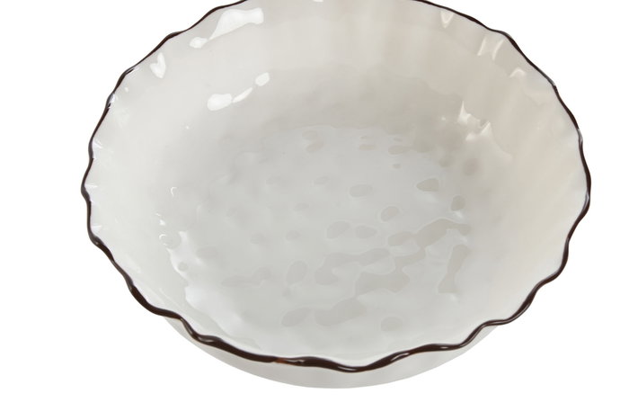 DKD Home Decor Plato de Porcelana Blanco Louvre Loving 24 DKD Home Decor Plato de Porcelana Blanco Louvre Loving 24