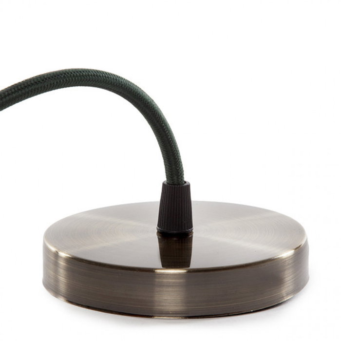 Pendel E27 Cable 1000 x 0,75mm Tela - Rosetón