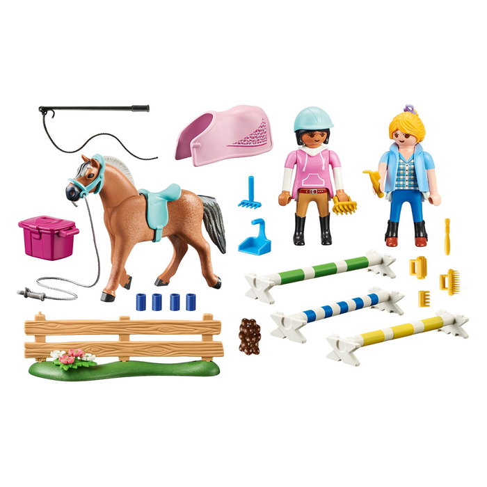 Playmobil 71242 Clase de Equitación Country