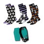 Cerdá Pack Calcetines Nightmare Before Christmas 3 Piezas, Talla 35-45