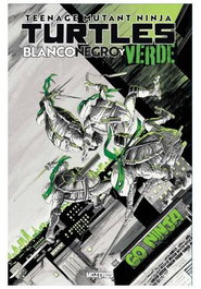 Teenage Mutant Ninja Turtles : Blanco Negro y Verde