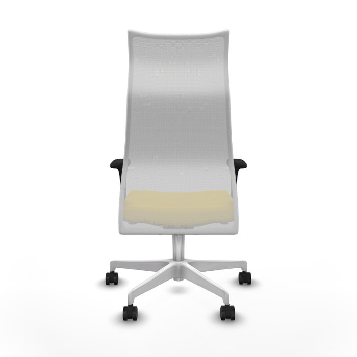 PIQUERAS Y CRESPO Sillón Albacete con mecanismo Sincro, Amarillo y Blanco PIQUERAS Y CRESPO Sillón Albacete con mecanismo Sincro, Amarillo y Blanco