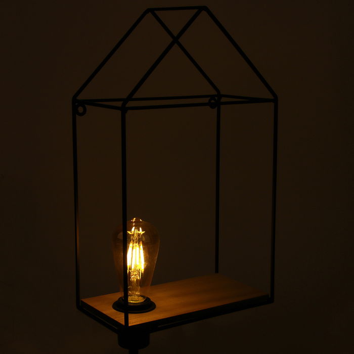 Home Deco Light Lámpara-Estante Bistrot Indus Metal Estilo Industrial 25x13x41 cm Home Deco Light Lámpara-Estante Bistrot Indus Metal Estilo Industrial 25x13x41 cm