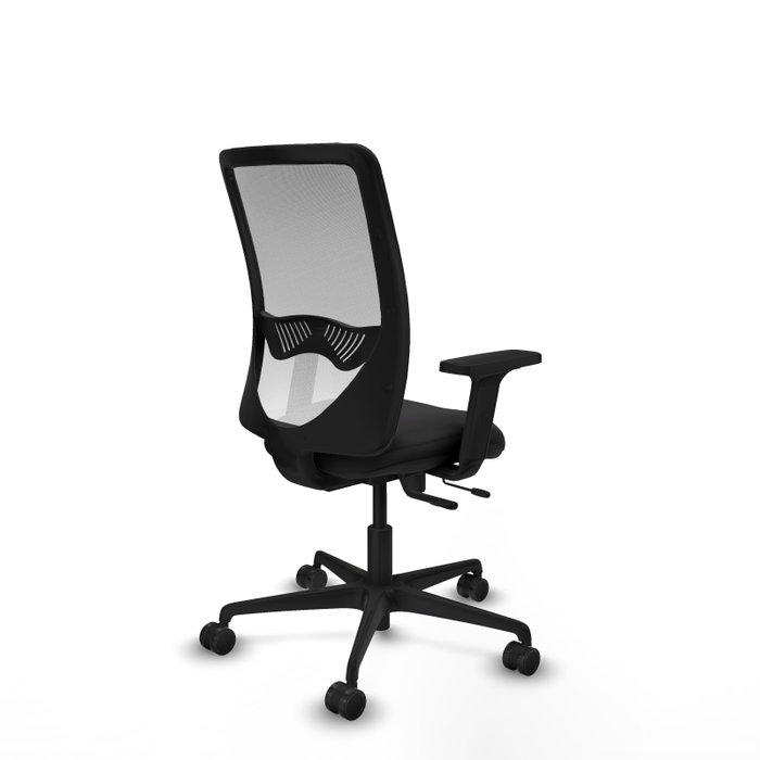 PIQUERAS Y CRESPO Silla de oficina Zulema con mecanismo Sincro/Traslack, Negro y Blanco PIQUERAS Y CRESPO Silla de oficina Zulema con mecanismo Sincro/Traslack, Negro y Blanco