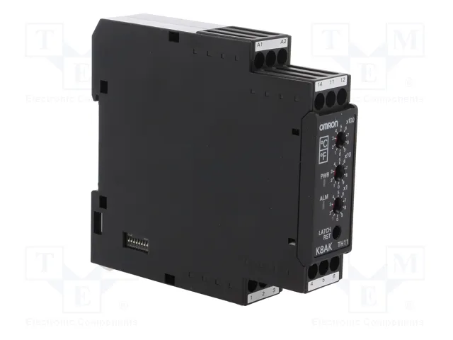 OMRON K8AK-TH11S Relé de monitorización de temperatura 100-240VAC
