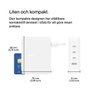 Belkin BoostCharge Pro 140W 4-Port GaN Cargador de Pared WCH014BTWH Blanco