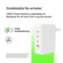 Belkin BoostCharge Pro 140W 4-Port GaN Cargador de Pared WCH014BTWH Blanco