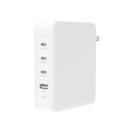 Belkin BoostCharge Pro 140W 4-Port GaN WCH014BTWH Blanco