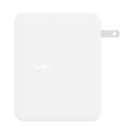 Belkin BoostCharge Pro 140W 4-Port GaN Cargador de Pared WCH014BTWH Blanco