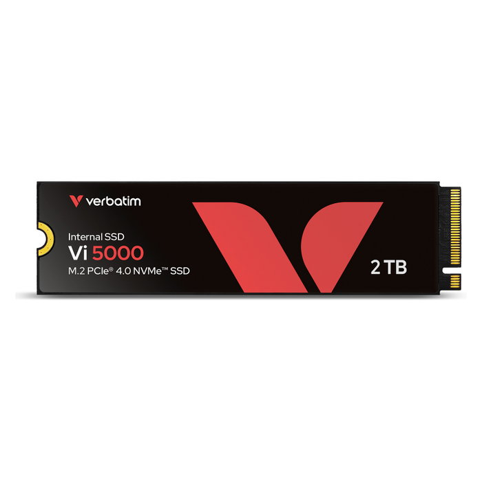 Verbatim Vi5000 M.2 SSD 2TB PCIe4 NVMe Verbatim Vi5000 M.2 SSD 2TB PCIe4 NVMe