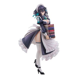 Original Illustration Estatua PVC 1/6 Maid Maison Hanikami Kanojo Hikage Chigami Illustration by Piromizu 28 cm