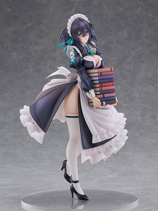 Original Illustration Estatua PVC 1/6 Maid Maison Hanikami Kanojo Hikage Chigami Illustration by Piromizu 28 cm