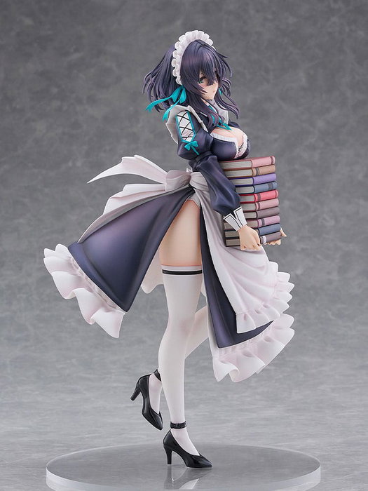 Original Illustration Estatua PVC 1/6 Maid Maison Hanikami Kanojo Hikage Chigami Illustration by Piromizu 28 cm