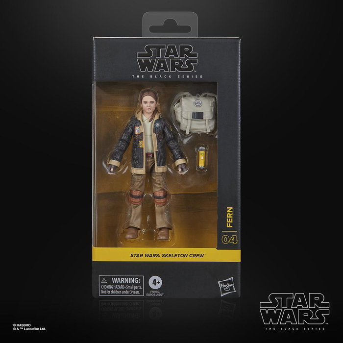 Hasbro Star Wars The Black Series Figura Fern Skeleton Crew de 15 cm