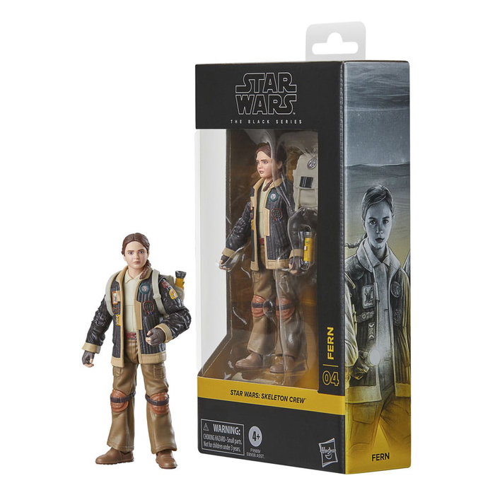 Hasbro Star Wars The Black Series Figura Fern Skeleton Crew 15 cm