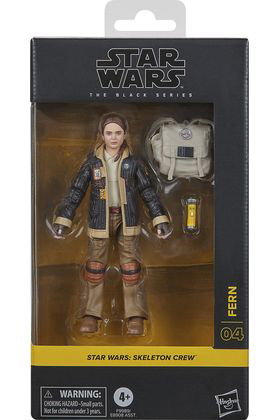 Hasbro Star Wars The Black Series Figura Fern Skeleton Crew de 15 cm