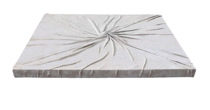 DKD Home Decor Decoración de Pared MDF Abstracto 3D Blanco 80x80x6 cm DKD Home Decor Decoración de Pared MDF Abstracto 3D Blanco 80x80x6 cm