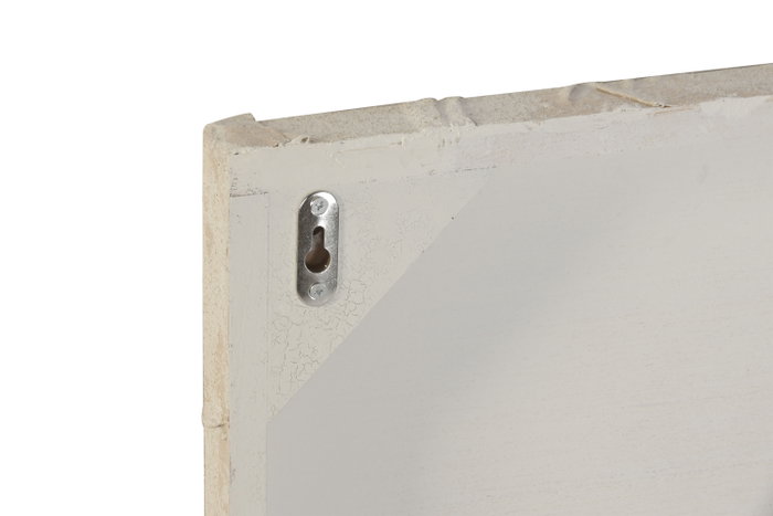DKD Home Decor Decoración de Pared MDF Abstracto 3D Blanco 80x80x6 cm DKD Home Decor Decoración de Pared MDF Abstracto 3D Blanco 80x80x6 cm