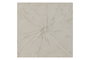 DKD Home Decor Decoración de Pared MDF Abstracto 3D Blanco 80x80x6 cm