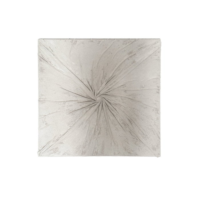 DKD Home Decor Decoración de Pared MDF Abstracto 3D Blanco 80x80x6 cm DKD Home Decor Decoración de Pared MDF Abstracto 3D Blanco 80x80x6 cm