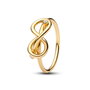 Anillo Mujer Pandora 163759C01-50 10 Dorado