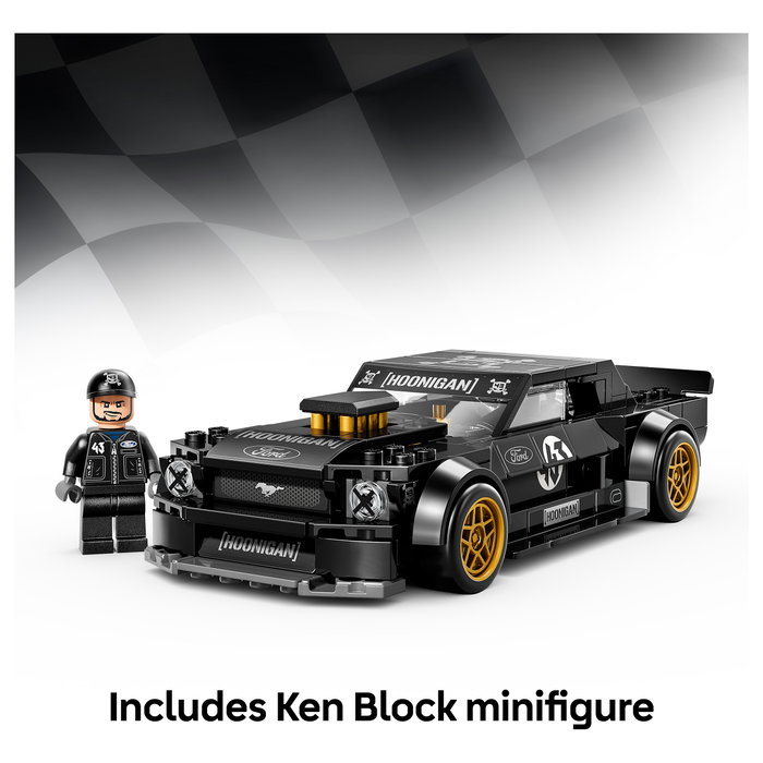 LEGO Speed Champions 65 Ford Mustang Hoonicorn V1 de Ken Block (77262) de 345 piezas