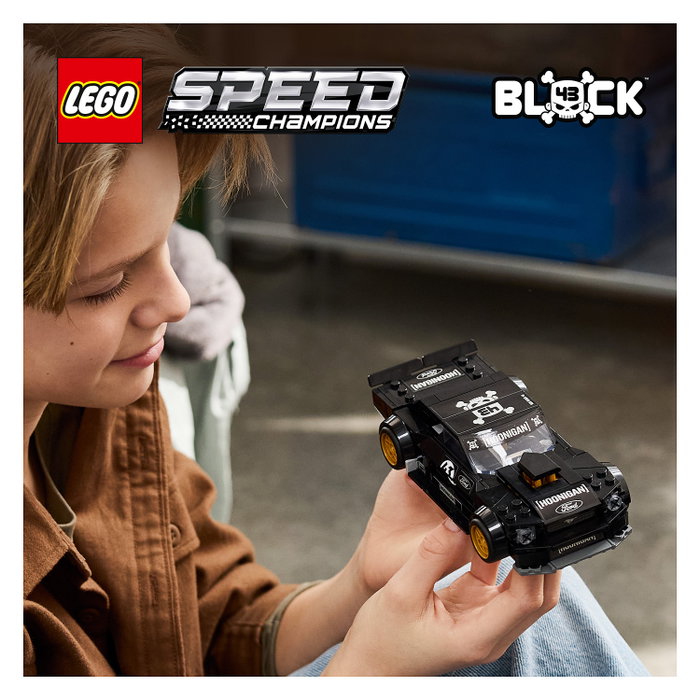 LEGO Speed Champions 65 Ford Mustang Hoonicorn V1 de Ken Block (77262) de 345 piezas