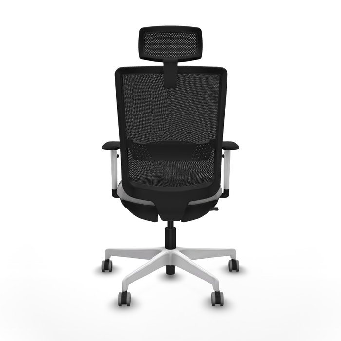 PIQUERAS Y CRESPO Silla de oficina Haches Gris claro y Negro PIQUERAS Y CRESPO Silla de oficina Haches Gris claro y Negro
