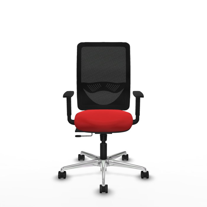 PIQUERAS Y CRESPO Silla de oficina Zulema Roja con mecanismo Sincro/Traslack PIQUERAS Y CRESPO Silla de oficina Zulema Roja con mecanismo Sincro/Traslack