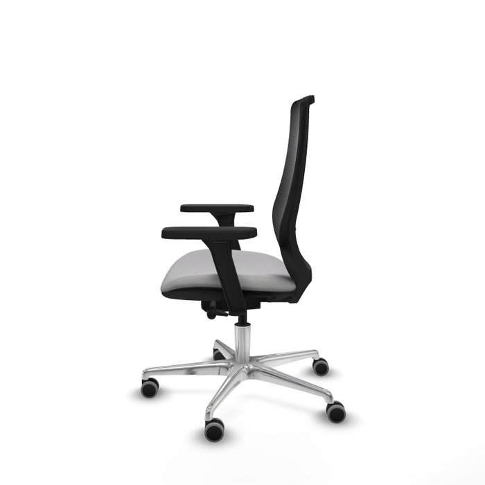 PIQUERAS Y CRESPO Silla de oficina Mardos con mecanismo Sincro/Traslack Gris claro/Negro PIQUERAS Y CRESPO Silla de oficina Mardos con mecanismo Sincro/Traslack Gris claro/Negro