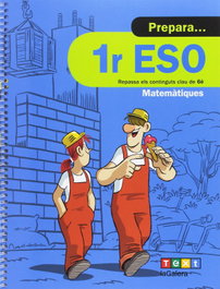 TEXT EDUCACIO, Quadern Prepara Matemàtiques 1R ESO - VACANCES