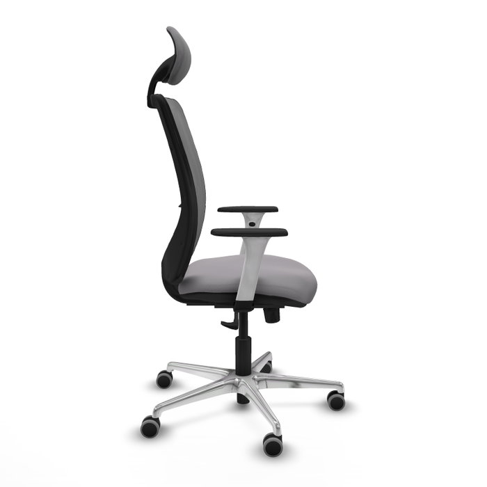 PIQUERAS Y CRESPO Silla de oficina Zulema Gris con Mecanismo Sincro PIQUERAS Y CRESPO Silla de oficina Zulema Gris con Mecanismo Sincro